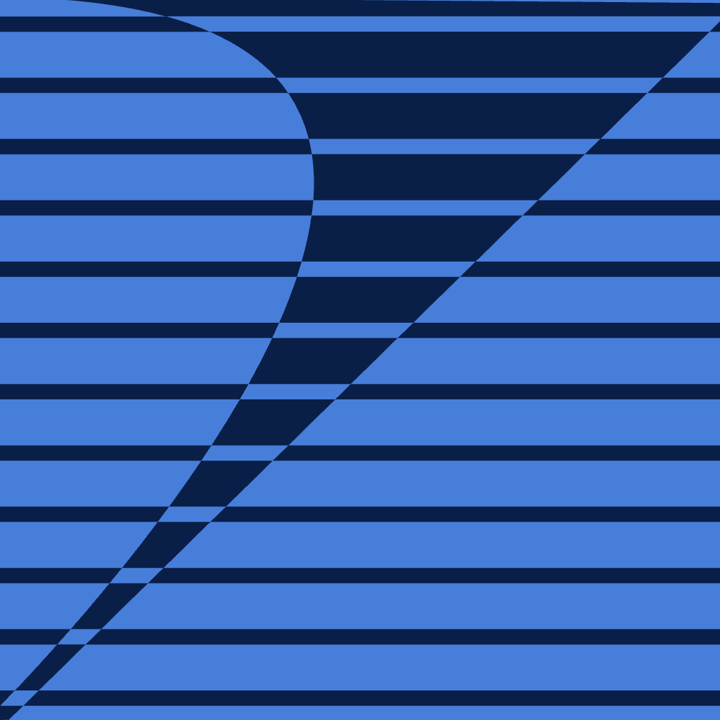 FlyBeena stripe pattern